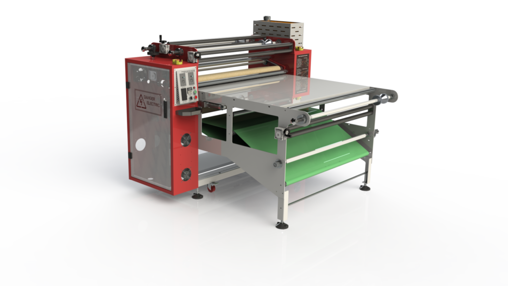 Roller printing machine